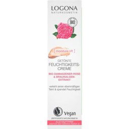 Logona Moinsture Lift Getönte Feuchtigkeitscreme Bio-Damaszener Rose Gesichtscreme 30 ml