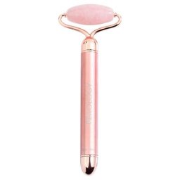 Teaology Vibrating Rose Quartz Lifting Roller Massage