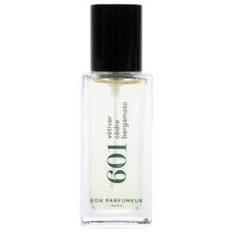 Bon Parfumeur Woody Nr. 601 Vetiver Zeder Bergamotte Eau de Parfum 15 ml