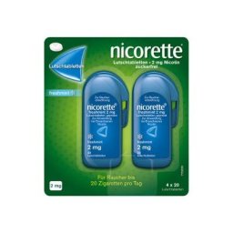 Nicorette freshmint 2 mg Lutschtabletten gepresst