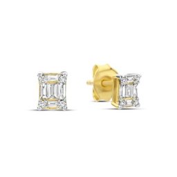 Isabel Bernard De la Paix Ohrknöpfe - 585 Gold / 14 Karat Gold Ohrringe Damen