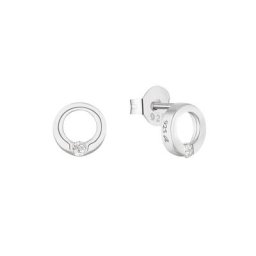 amor Ohrstecker für Damen, 925 Sterling Silber, Zirkonia synth. Ohrringe