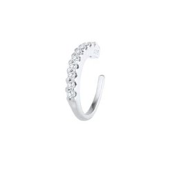 Elli Elli Ohrringe Single Earcuff Zirkona Kristalle Trend 925 Silber Earcuffs Damen