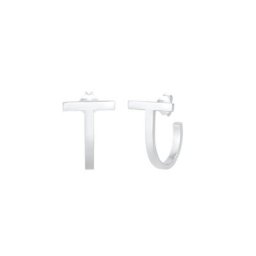Elli Elli Ohrringe Creole Stab Geo Minimal Trend Party 925 Silber Damen