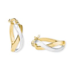 amor Creolen für Damen, Gold 585