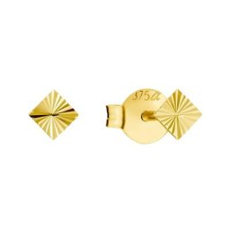amor Ohrstecker für Damen und Herren, Unisex, Gold 375 Ohrringe