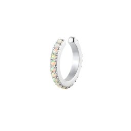 Elli Elli Ohrringe Single Earcuff Synthetischer Opal 925 Silber Earcuffs Damen