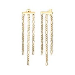 Elli Elli Ohrringe Hänger Stecker Figaro Kette Trend 925 Silber Damen