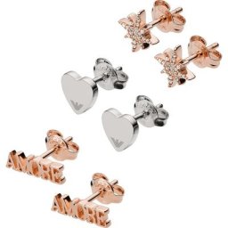 Emporio Armani Ohrstecker 925er Silber Ohrringe Damen