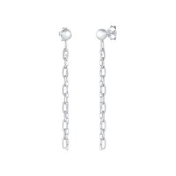 Elli Elli Ohrringe Stecker Hänger Gliederkette Trend 925 Silber Damen