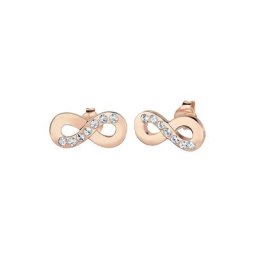 Elli Elli Ohrringe Infinity Symbol Liebe Kristalle Silber Damen
