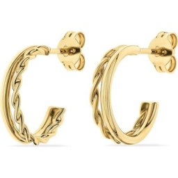 CHRIST Creole 375er Gelbgold Creolen Damen