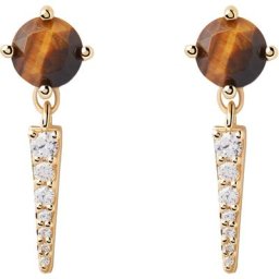 P D Paola Einzelner Ohrschmuck 925er Silber Ohrringe Damen