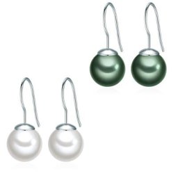 Rafaela Donata Ohrhänger Sterling Silber Muschelkernperle in Roségold Ohrringe Damen