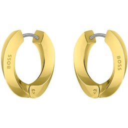 Hugo Boss Creolen Edelstahl Ohrringe Damen