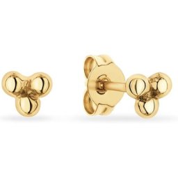 CHRIST Ohrstecker 375er Gelbgold Ohrringe Damen
