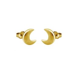 Nenalina Nenalina Ohrringe Stecker Halbmond Astro Look 925 Sterling Silber Damen
