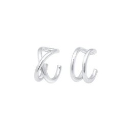 Elli Elli Ohrringe Basic Trend Set Earcuff Klemme Minimal 925 Silber Earcuffs Damen