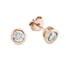 s.Oliver Ohrstecker für Damen, 925 Sterling Silber, Zirkonia synth. Ohrringe Weiss
