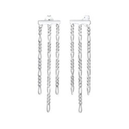Elli Elli Ohrringe Hänger Stecker Figaro Kette Trend 925 Silber Damen