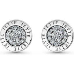 Jette Ohrstecker 925er Silber rhodiniert Ohrringe Damen