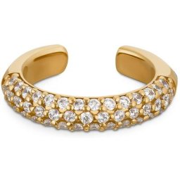 QOOQI Ear Cuff 925er Silber Ohrringe Damen