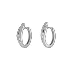 FAVS Creolen 925er Silber Ohrringe Damen