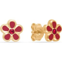 FAVS Ohrstecker 375er Gelbgold Ohrringe Damen
