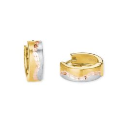 amor Creolen für Damen, Gold 585
