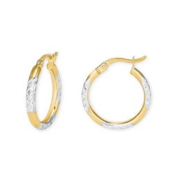 amor Creolen für Damen, Gold 585