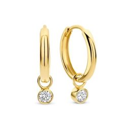 Isabel Bernard Rivoli Creolen - 585 Gold / 14 Karat Gold Damen