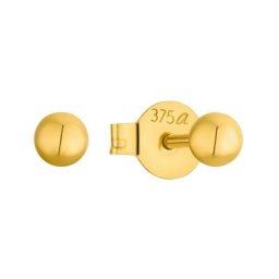 amor Ohrstecker für Damen und Herren, Unisex, Gold 375 Ohrringe