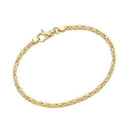 Luigi Merano Armband Königskette, massiv, Gold 585 Armbänder & Armreife Gold Damen