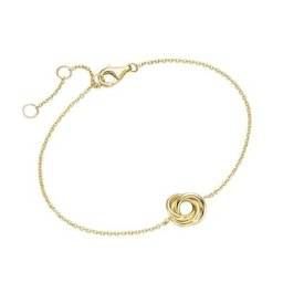 Luigi Merano Armband Mittelteil Knoten, Gold 585 Armbänder & Armreife Gold Damen