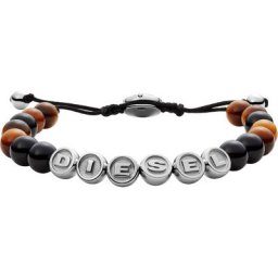 Diesel Armband Farbstein, Edelstahl Armbänder & Armreife Herren