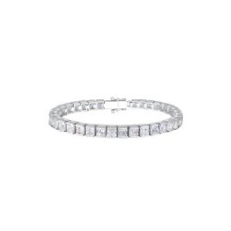 Elli PREMIUM Elli PREMIUM Armband Tennisarmband Zirkonia Kristall Sparkle 925 Silber Armbänder & Armreife Damen