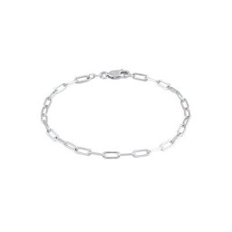 Elli Elli Armband Glieder Oval Basic Chunky Chains Optik 925 Silber Armbänder & Armreife Damen