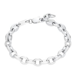 s.Oliver Armband für Herren, Edelstahl Herrenschmuck
