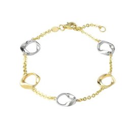 amor Armband für Damen, Gold 375 Armbänder & Armreife Weiss