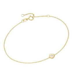 Luigi Merano Armband mit Brillanten, Gold 585 Armbänder & Armreife Gold Damen