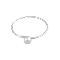 Elli PREMIUM Elli PREMIUM Armband Armreif Plättchen Kugel Vintage Kette 925 Silber Armbänder & Armreife Damen