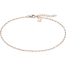QOOQI Fußkette 925er Silber Fußketten Damen
