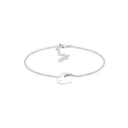 Elli DIAMONDS Elli DIAMONDS Armband Herz Love Diamant (0.015 ct) 925 Silber Armbänder & Armreife Damen