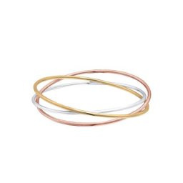 Elli PREMIUM Elli PREMIUM Armband Armreif Dreifach Triple Verschlungen 925 Silber Armbänder & Armreife Damen