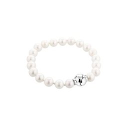 Nenalina Nenalina Armband Zuchtperle Perle Magnet Verschluß 925 Silber Armbänder & Armreife Damen