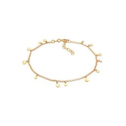 Elli Elli Armband Plättchen Coin Kreis Boho Look 925 Silber Armbänder & Armreife Damen