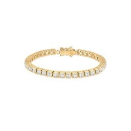 Elli PREMIUM Elli PREMIUM Armband Tennisarmband Trend Zirkonia Kristalle 925 Silber Armbänder & Armreife Damen