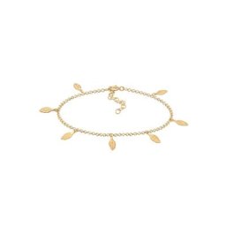 Elli Elli Armband Erbskette Feder Bettelarmband Boho Look 925 Silber Armbänder & Armreife Damen