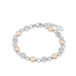 s.Oliver Armband für Damen, Edelstahl, Kristall Armbänder & Armreife Weiss