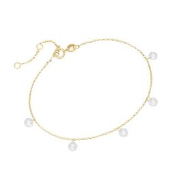 Luigi Merano Armband mit Zirkonia Steinen, Gold 375 Armbänder & Armreife Gold Damen